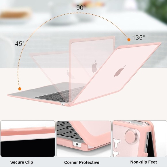 MOSISO Case Compatible with MacBook Air 13 inch - Picture 2 of 4